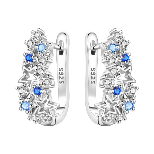 Blue Star River Earrings Women